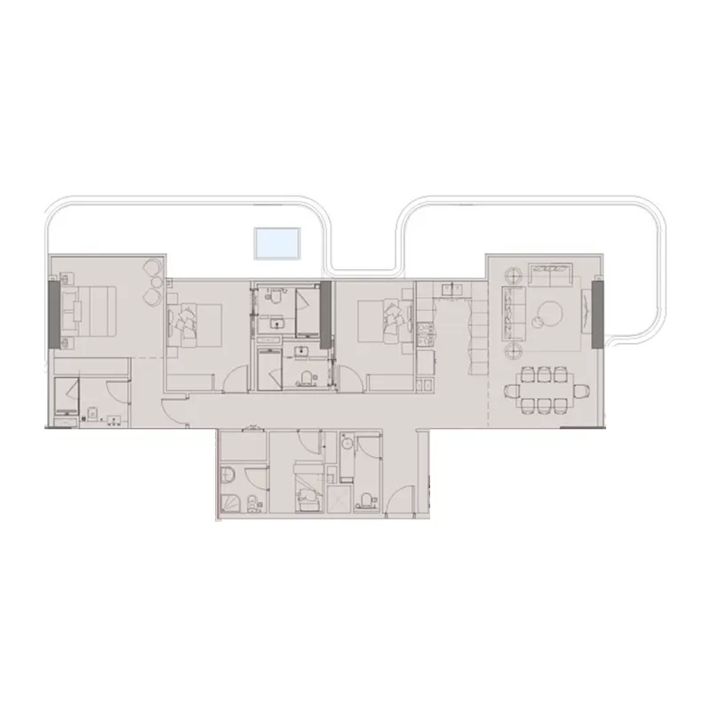 Imtiaz Development Sunset Bay 5 floor plan