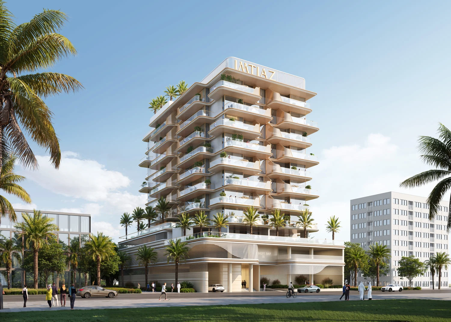 Sunset Bay 5 amenities in Dubai Islands, Dubai