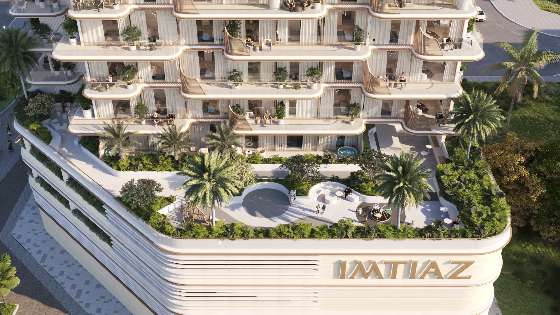 Exterior at Sunset Bay Grand in Dubai Islands Dubai