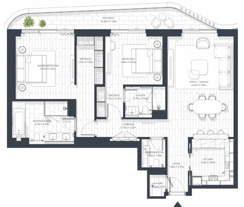 IMKAN Properties Sunstone floor plan