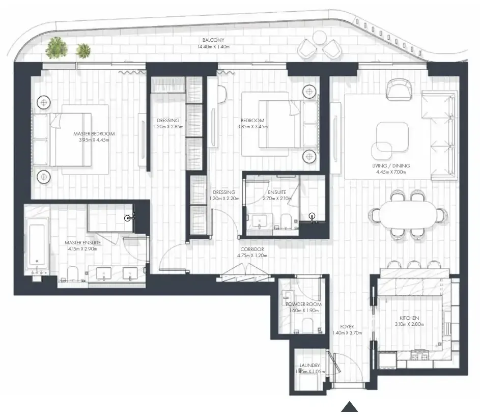 IMKAN Properties Sunstone floor plan