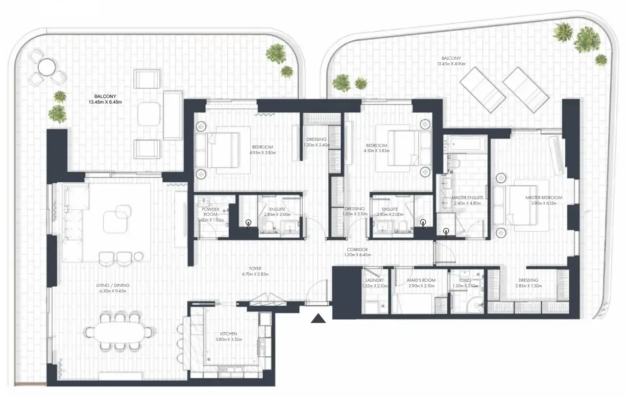 IMKAN Properties Sunstone floor plan