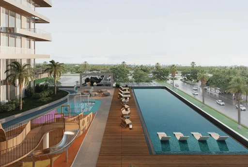 Swimming Pool amenity image at Seaside by Prestige One
