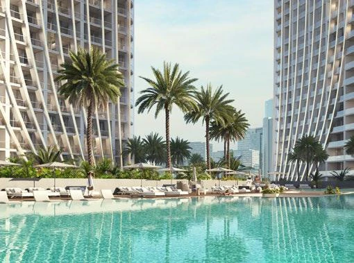 Swimming Pool amenity image at Binghatti Skyrise