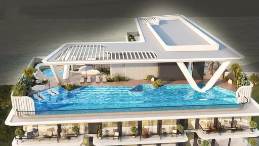 Swimming Pool amenity image at Omya Residence