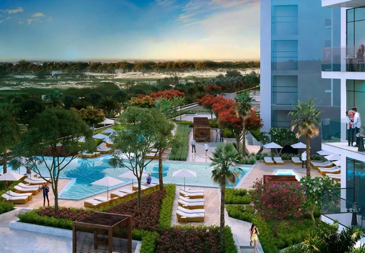 Swimming Pool amenity image at Damac Hills - Radisson Dubai