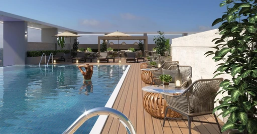 Swimming Pool with Pool Deck amenity image at One By Preston