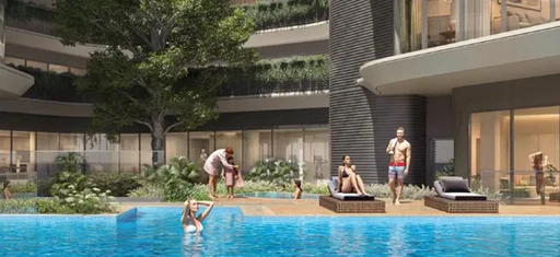 Swimming Pools for Adults and Kids amenity image at Azizi Rose