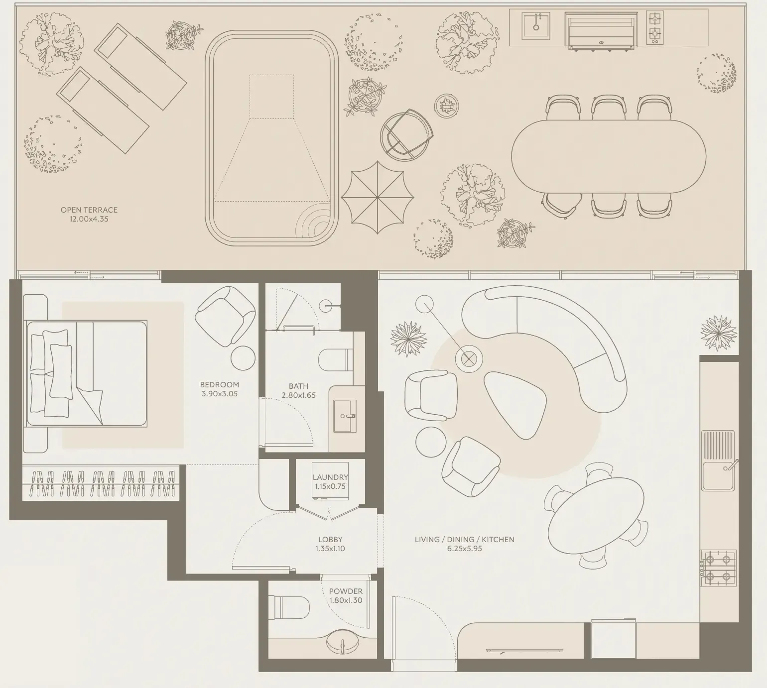 Chaimaa Holding Symphony by Chaimaa floor plan