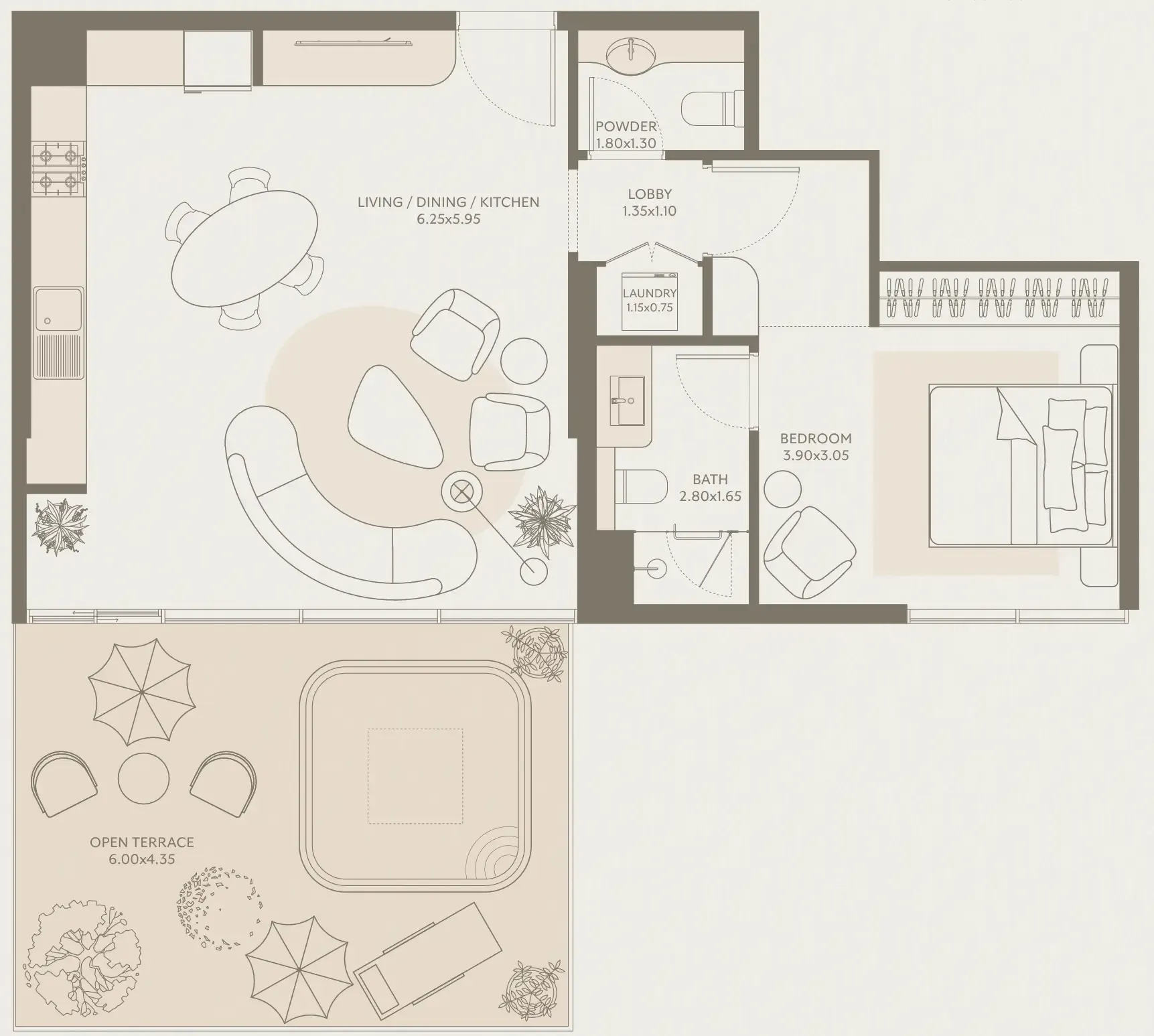 Chaimaa Holding Symphony by Chaimaa floor plan