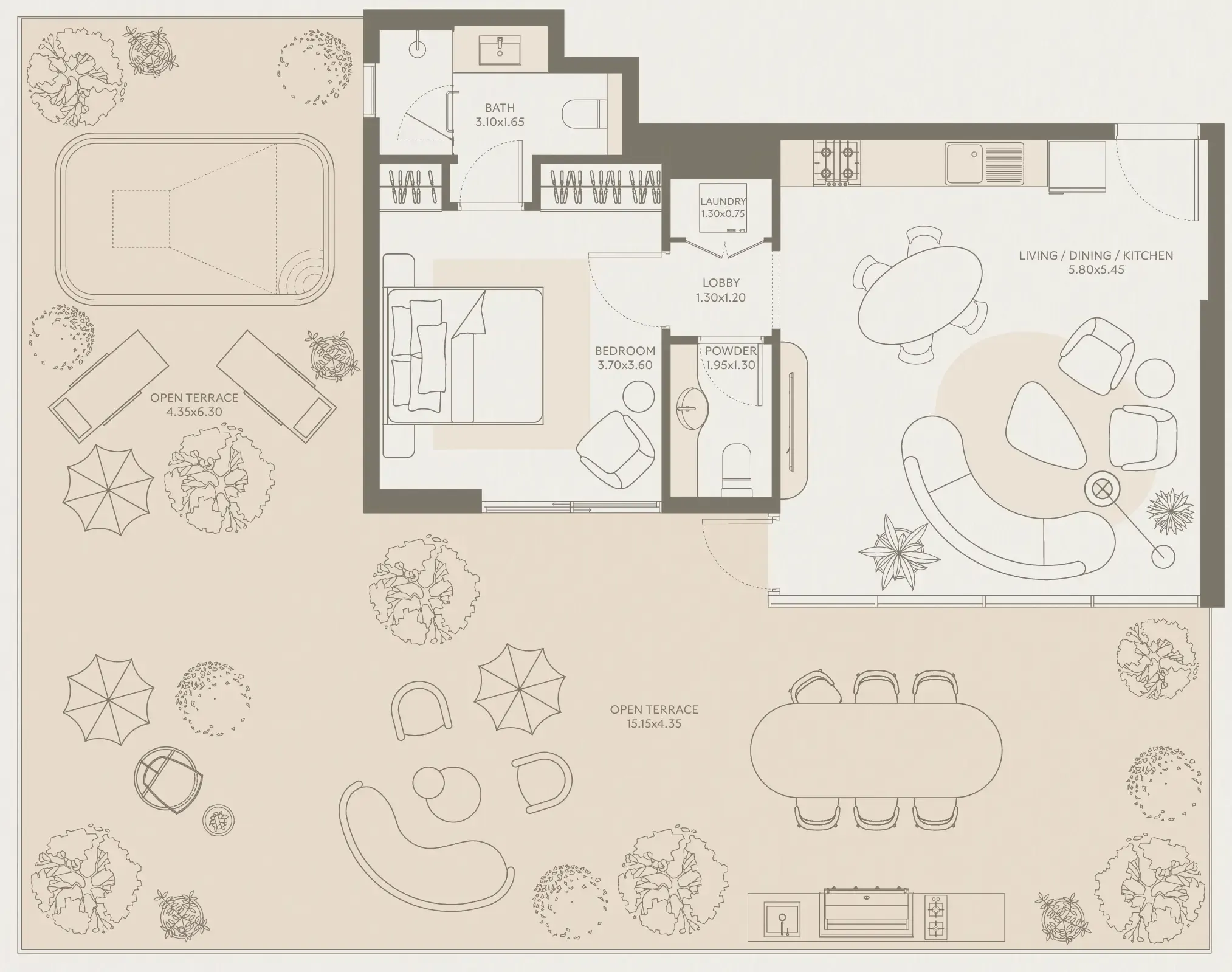 Chaimaa Holding Symphony by Chaimaa floor plan