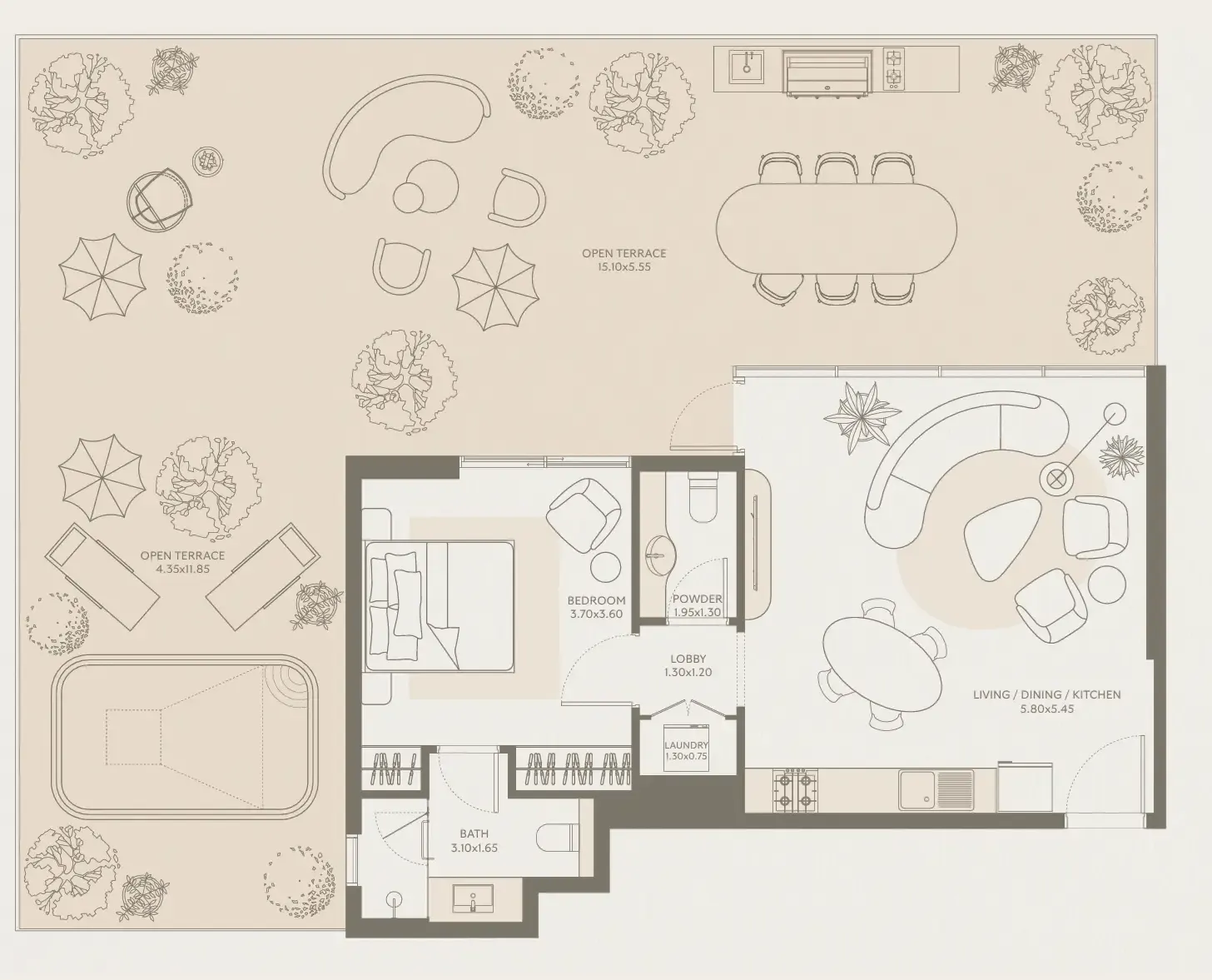 Chaimaa Holding Symphony by Chaimaa floor plan