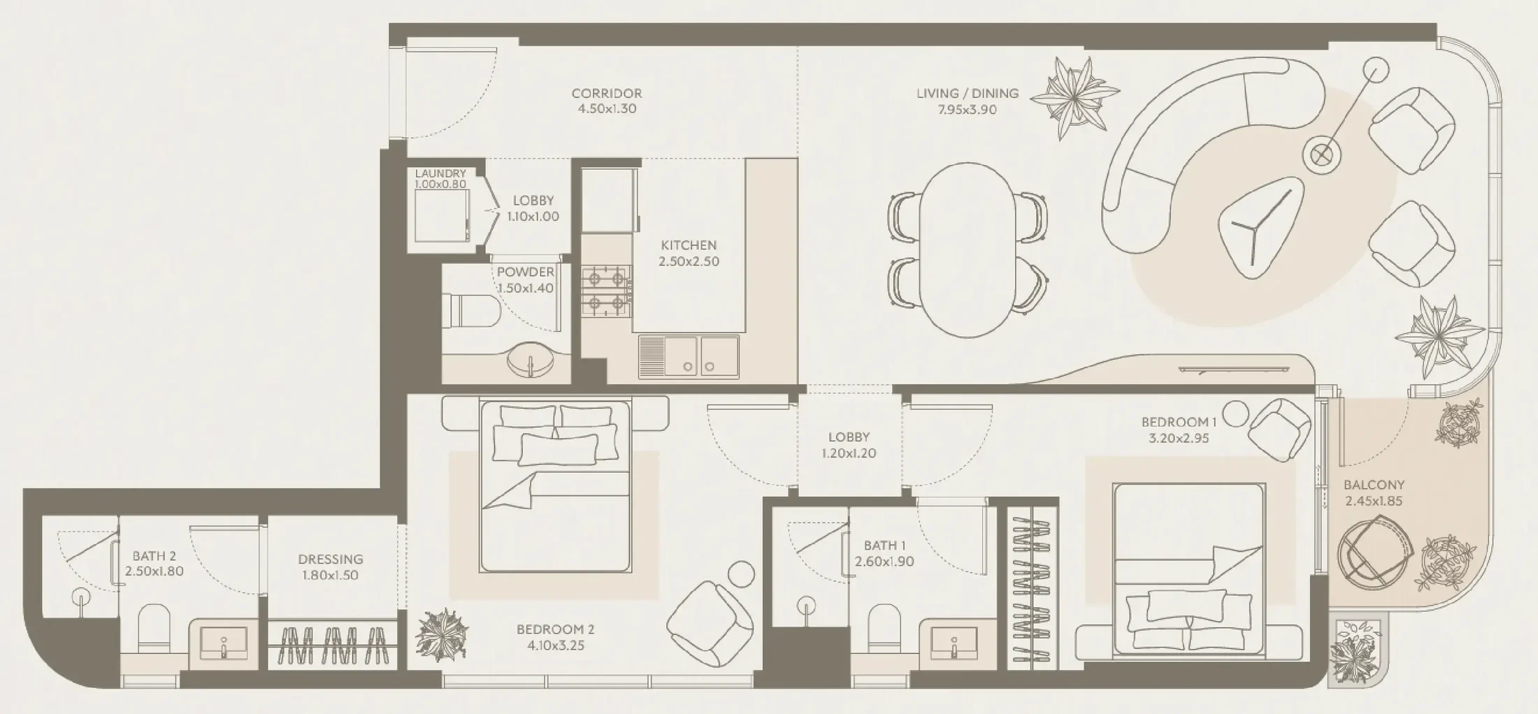 Chaimaa Holding Symphony by Chaimaa floor plan