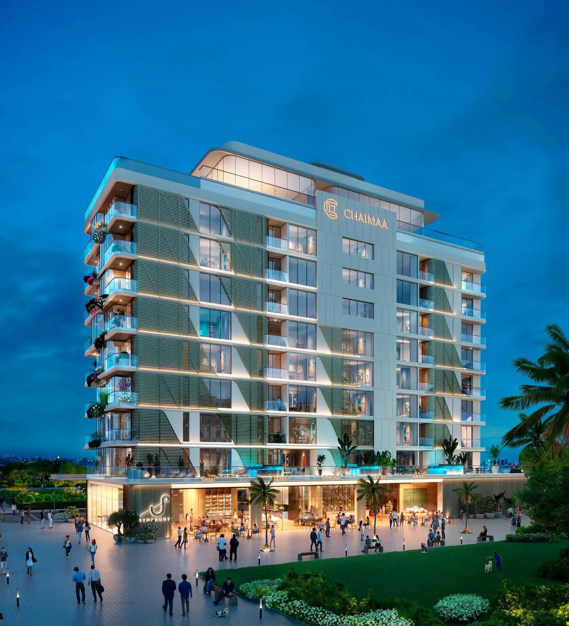 Exterior at Symphony by Chaimaa in Majan Dubai