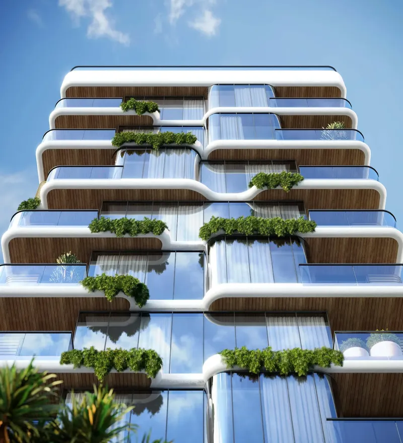 Exterior at Symphony by Chaimaa in Majan Dubai