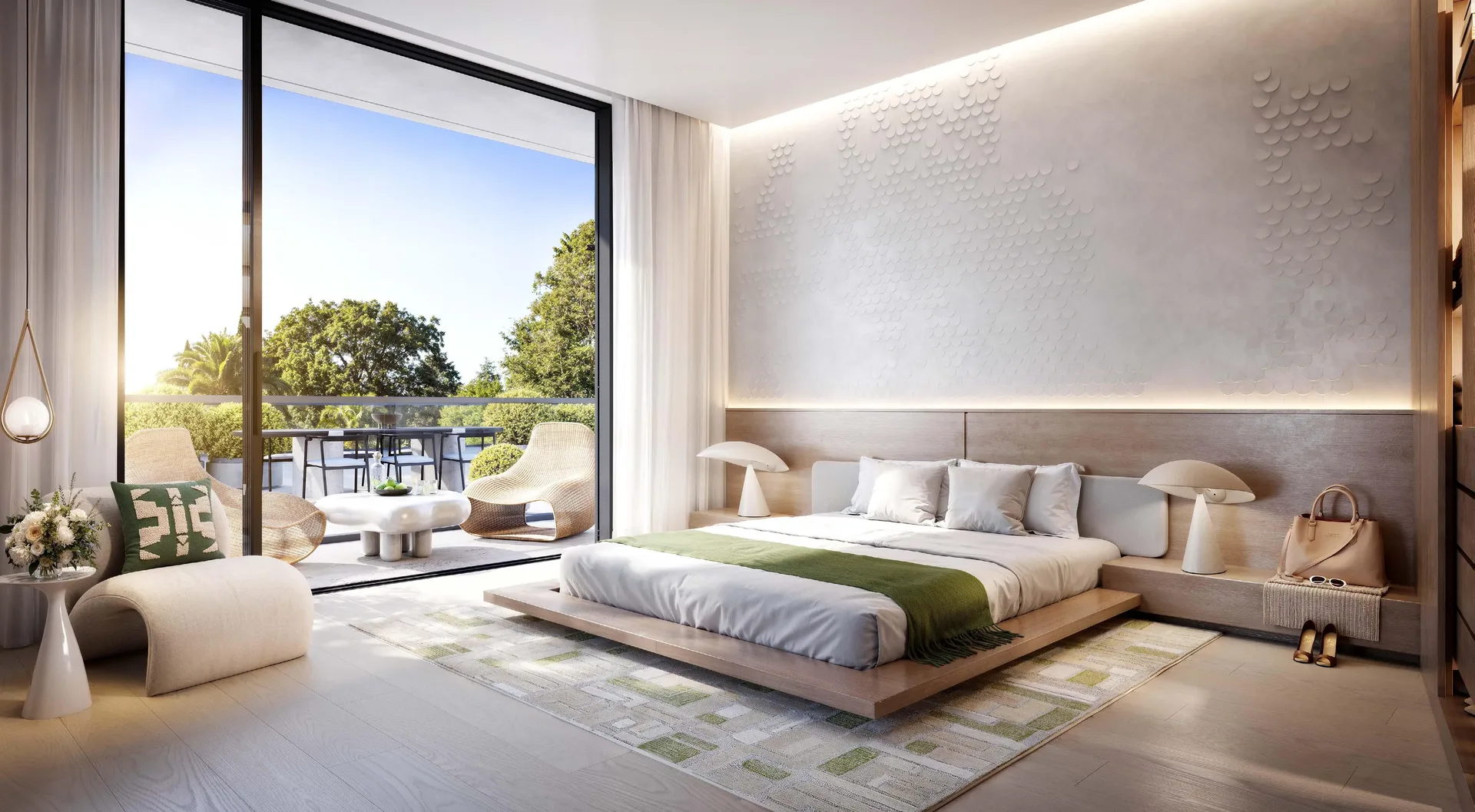 Interior at Symphony by Chaimaa in Majan Dubai