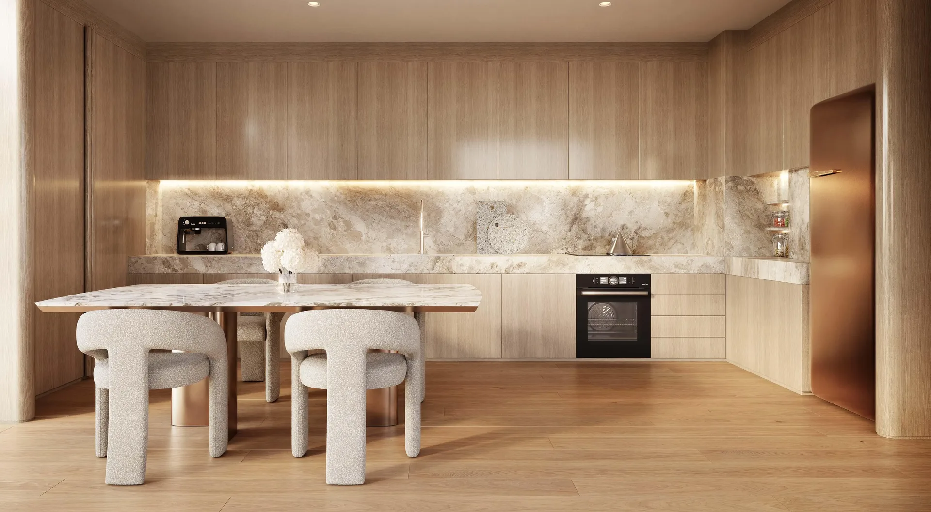 Interior at Symphony by Chaimaa in Majan Dubai