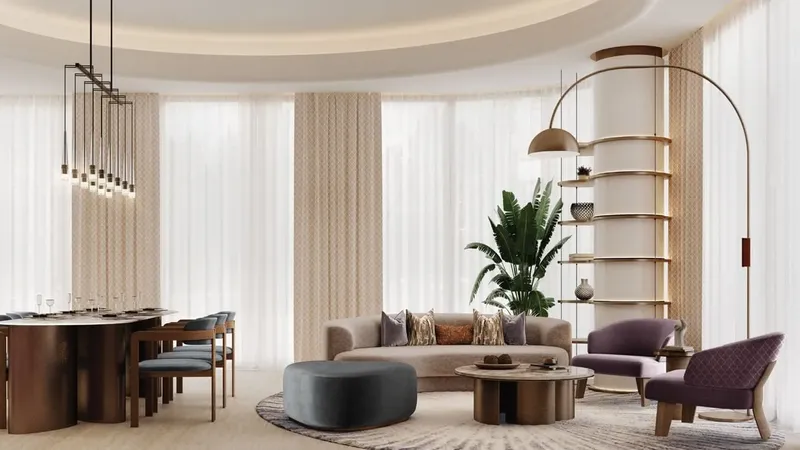 Interior at Taj Wellington Mews in Al Marjan Island Ras Al Khaimah
