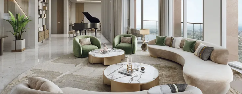 Interior at Takaya in Dubai Motor City