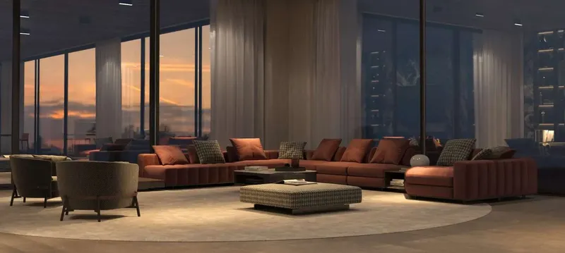 Interior at Talia Residences in Al Furjan Dubai