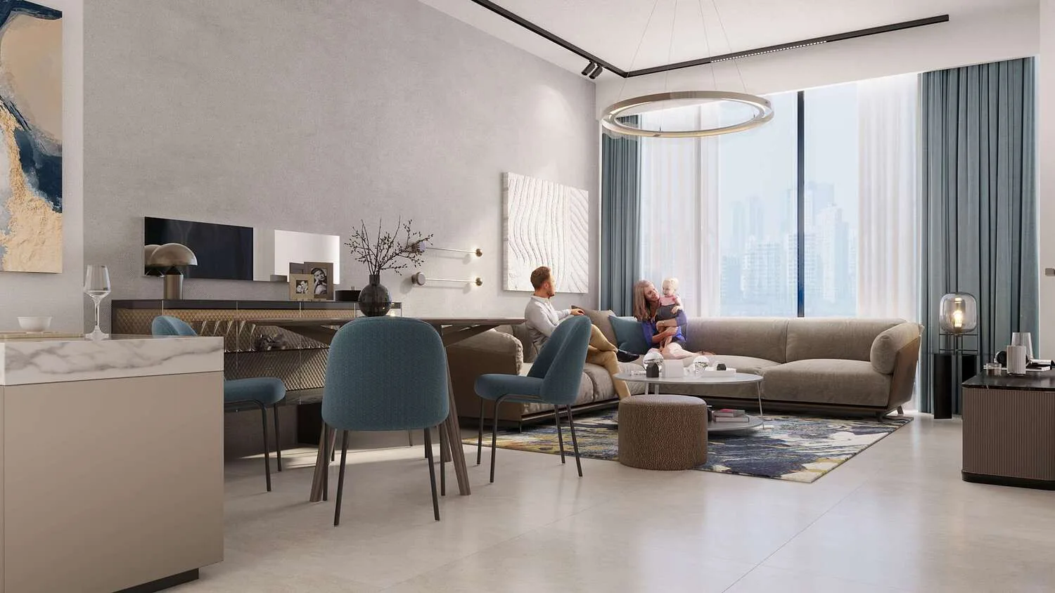Deyaar Millenium Talia Residences Interior