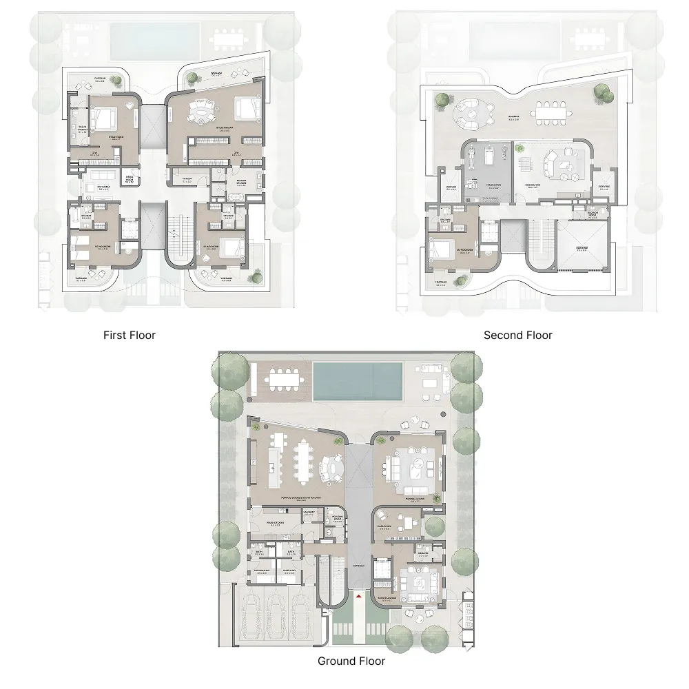 Taraf Holding Taraf Karl Lagerfeld Villas floor plan