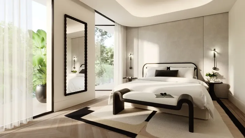 Interior at Taraf Karl Lagerfeld Villas in Wadi Al Safa 3 Dubai