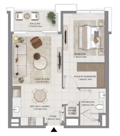 Emaar Terra Gardens floor plan
