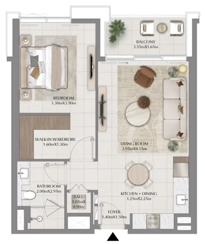 Emaar Terra Gardens floor plan