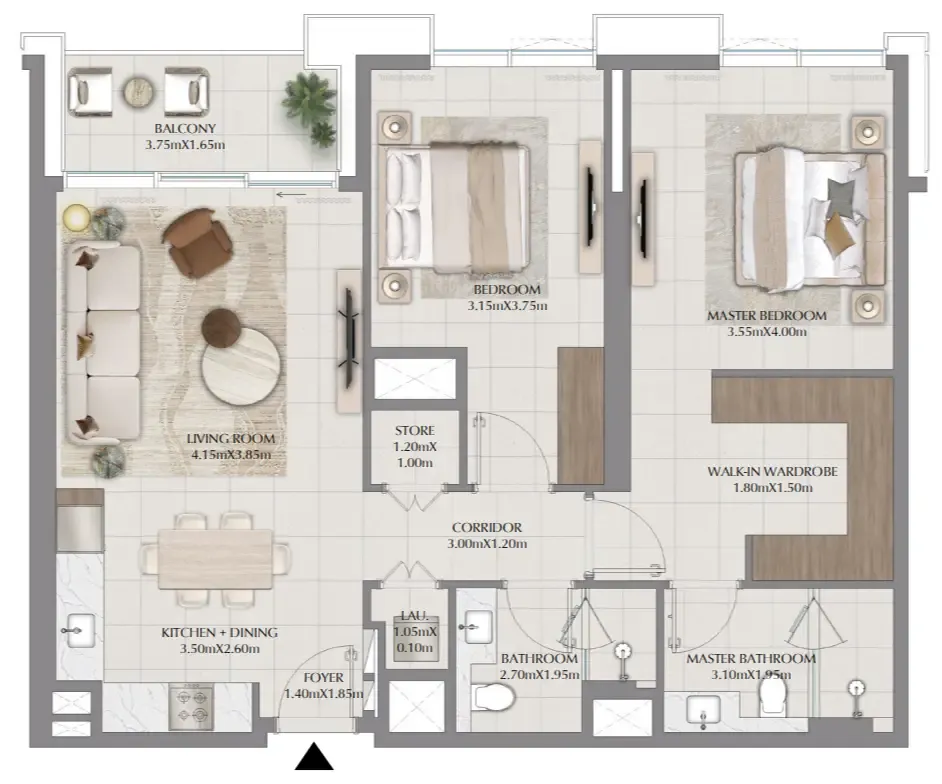 Emaar Terra Gardens floor plan