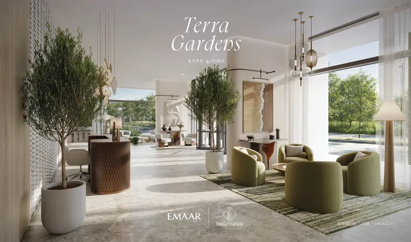 Lobby at Terra Gardens in Dubai Expo City Dubai