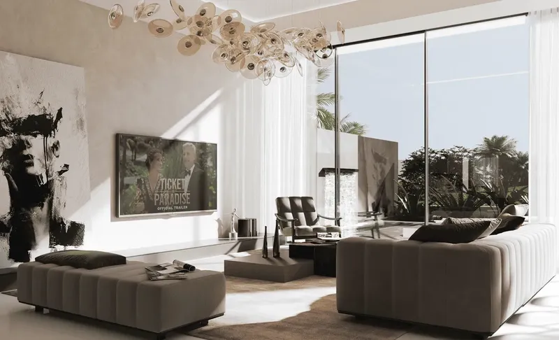 Interior at Terra Golf Collection Phase 2 in Jumeirah Golf Estates Dubai