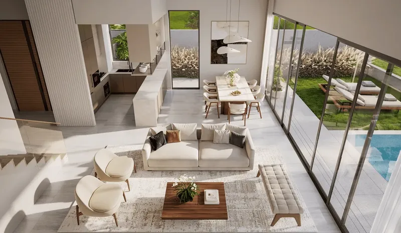 Interior at Terra Golf Collection Phase 2 in Jumeirah Golf Estates Dubai