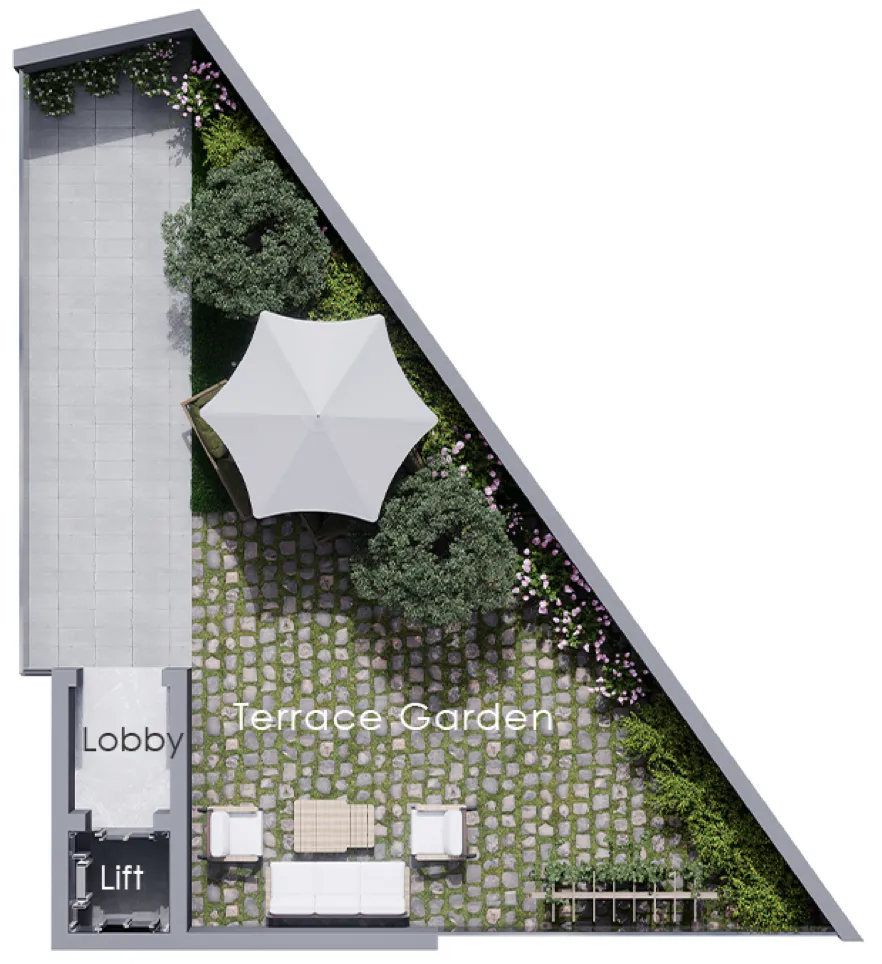 Dugasta Terra Tower floor plan