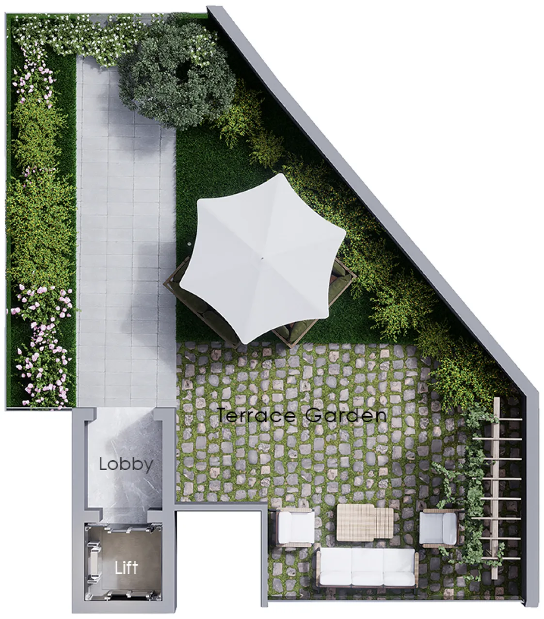 Dugasta Terra Tower floor plan