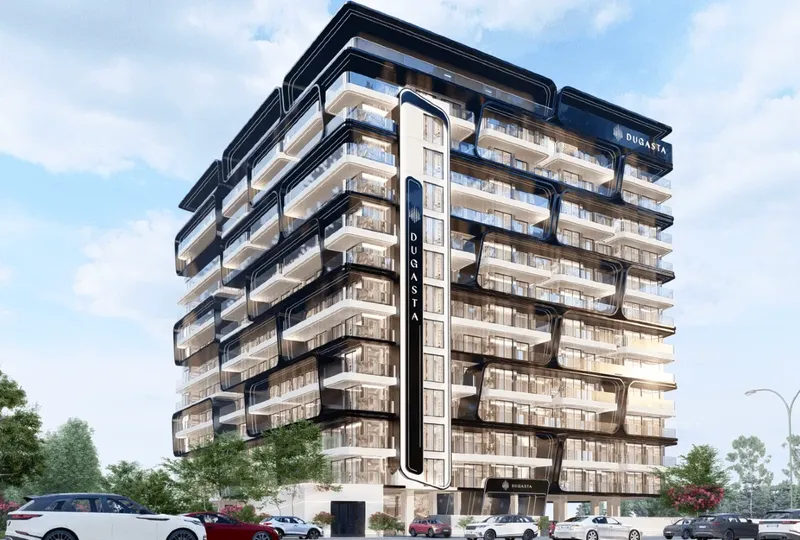 Exterior at Terra Tower in Dubailand Residence Complex Dubai