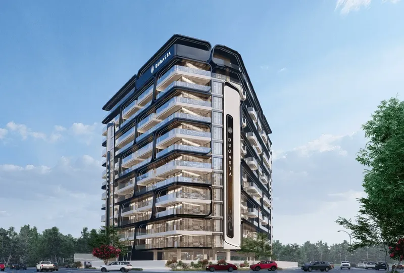 Exterior at Terra Tower in Dubailand Residence Complex Dubai