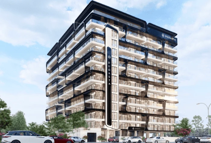 Exterior at Terra Tower in Dubailand Residence Complex Dubai