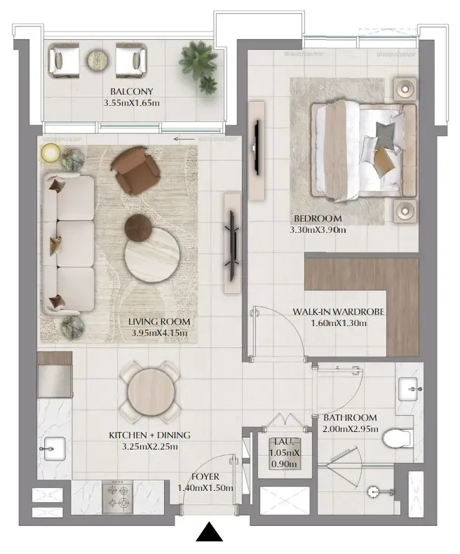 Emaar Terra Woods floor plan