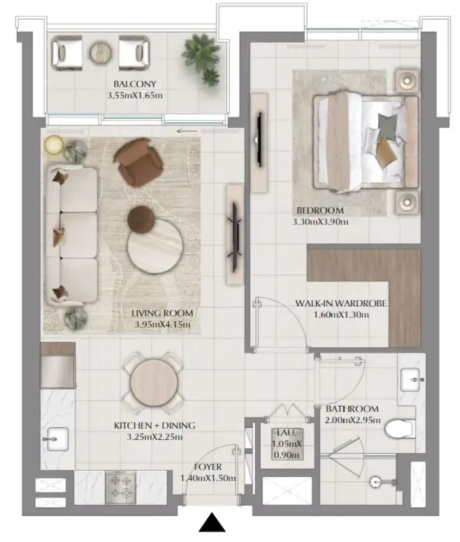 Emaar Terra Woods floor plan