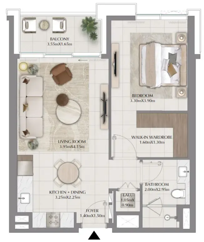 Emaar Terra Woods floor plan