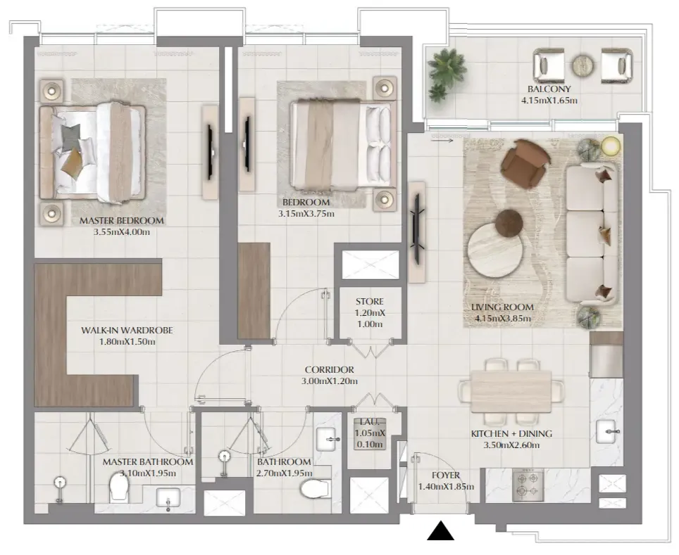 Emaar Terra Woods floor plan