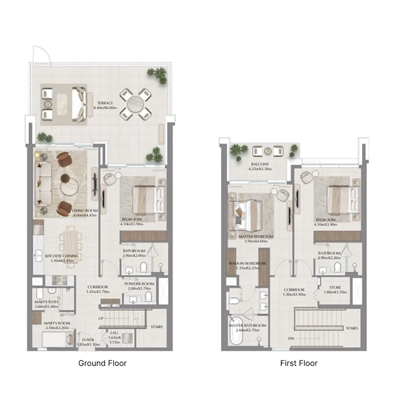 Emaar Terra Woods floor plan