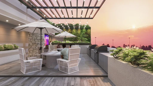 Terrace Bbq Area amenity image at Gateway by Premier Choice