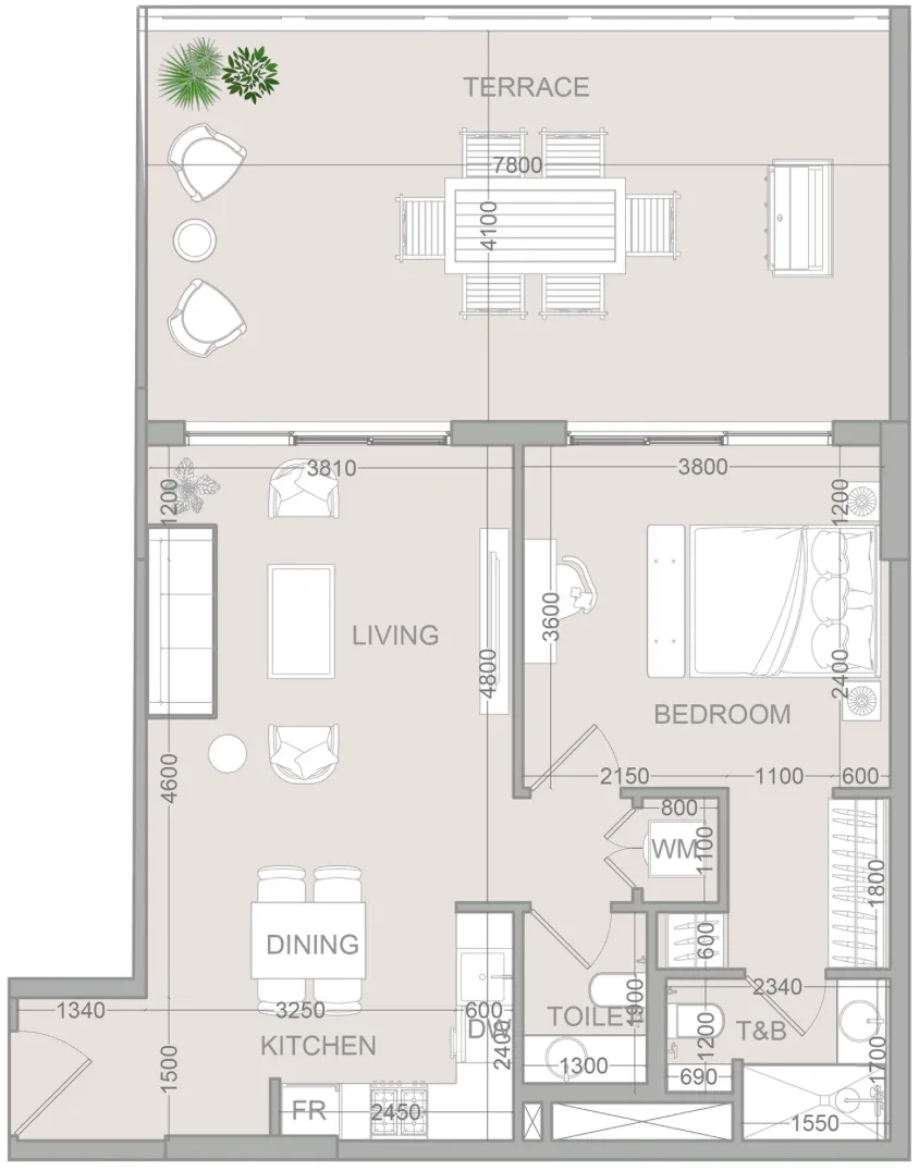 Object 1 TETR1S Tower floor plan