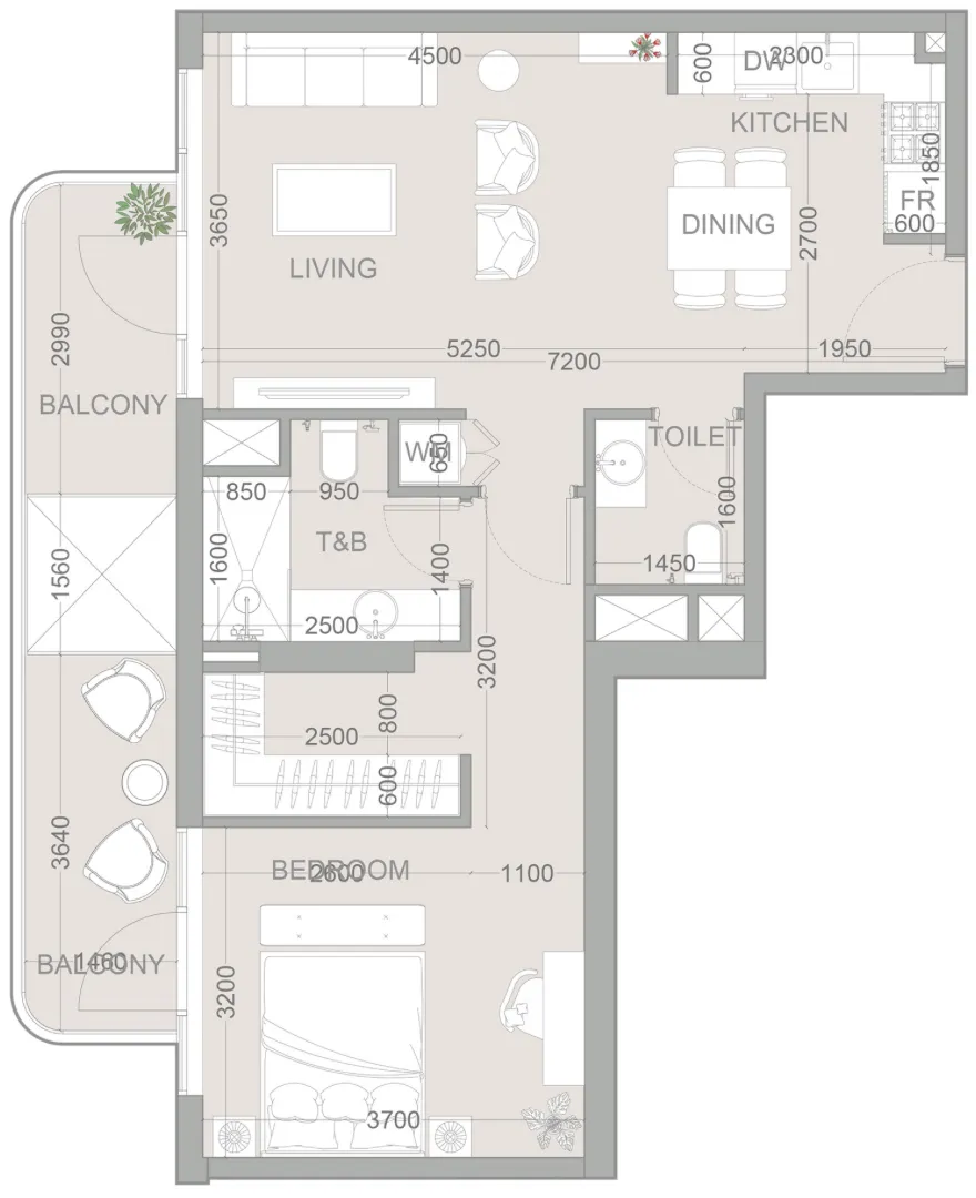 Object 1 TETR1S Tower floor plan