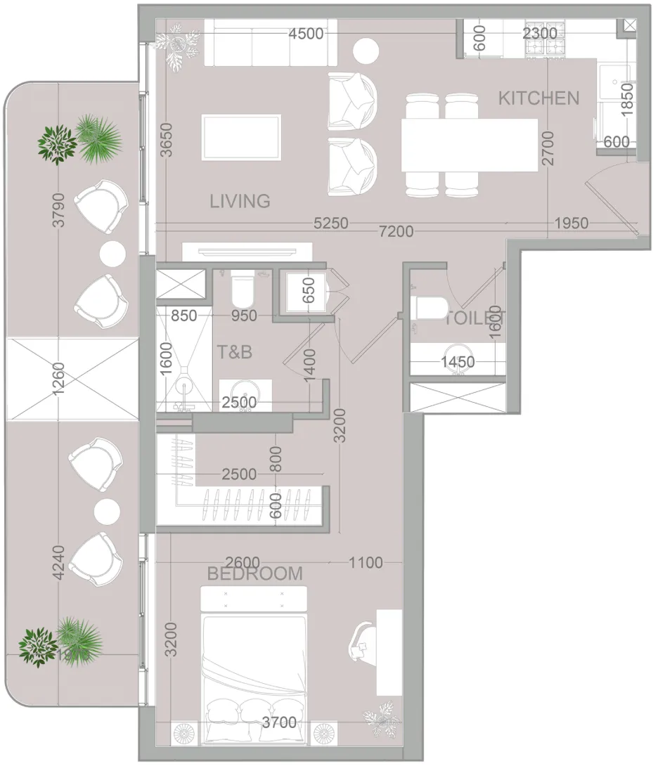 Object 1 TETR1S Tower floor plan