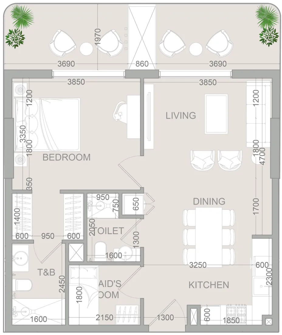 Object 1 TETR1S Tower floor plan