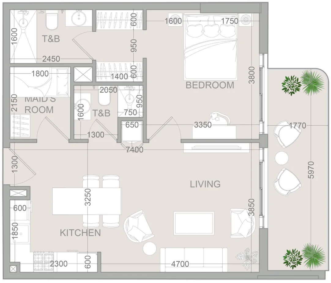 Object 1 TETR1S Tower floor plan