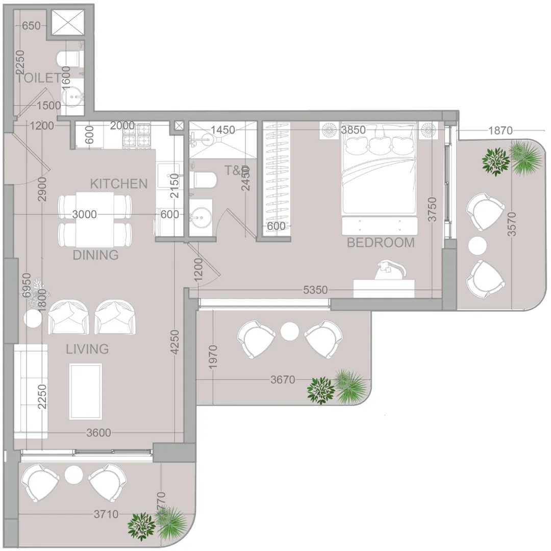 Object 1 TETR1S Tower floor plan